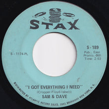 Load image into Gallery viewer, Sam &amp; Dave - Hold On! I&#39;m A Comin&#39; / I Got Everything I Need (7 inch Record / Used)
