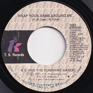 KC And The Sunshine Band - I'm Your Boogie Man / Wrap Your Arms Around Me (7 inch Record / Used)