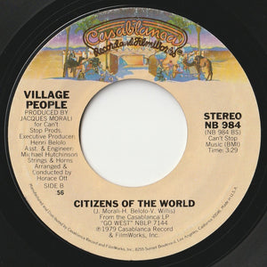 Village People - Go West / Citizens Of The World (7 inch Record / Used)