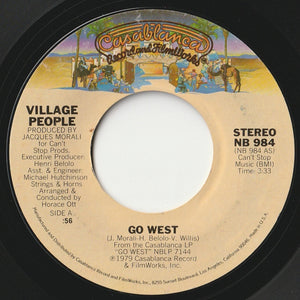 Village People - Go West / Citizens Of The World (7 inch Record / Used)