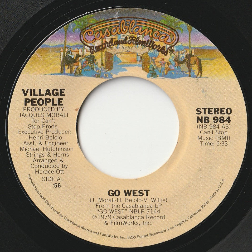 Village People - Go West / Citizens Of The World (7 inch Record / Used)