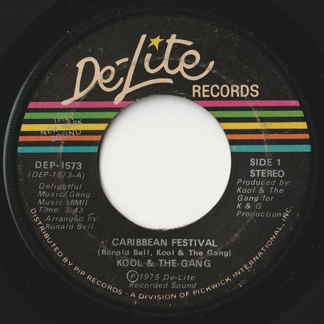 Kool & The Gang - Caribbean Festival / Caribbean Festival (Disco Version) (7 inch Record / Used)