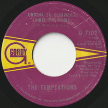 Load image into Gallery viewer, Temptations - Ungena Za Ulimwengu (Unite The World) / Hum Along And Dance (7 inch Record / Used)
