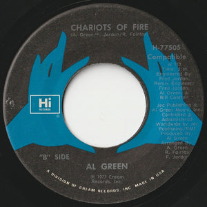 Al Green - Belle / Chariots Of Fire (7 inch Record / Used)