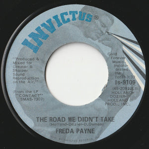 Freda Payne - The Road We Didn't Take / I'm Not Getting Any Better (7 inch Record / Used)