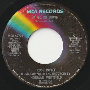 Rose Royce - I'm Going Down / Yo Yo (7 inch Record / Used)