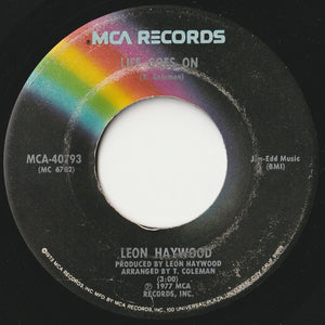 Leon Haywood - Super Sexy / Life Goes On (7 inch Record / Used)