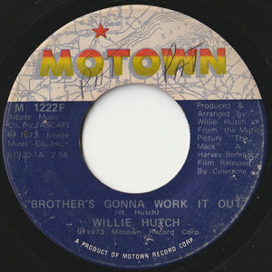 Willie Hutch - Brother's Gonna Work It Out / I Choose You (7 inch Record / Used)