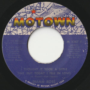 Diana Ross - I Thought It Took A Little Time (But Today I Fell In Love) / After You (7 inch Record / Used)