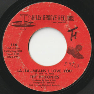 Delfonics - La-La-Means I Love You / Can't Get Over Losing You (7 inch Record / Used)