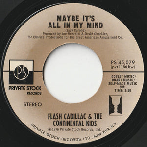 Flash Cadillac & The Continental Kids - Did You Boogie (With Your Baby) / Maybe It's All In My Mind (7 inch Record / Used)