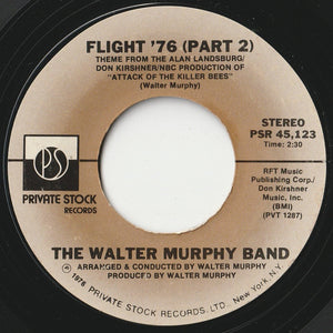 Walter Murphy Band - Flight '76 / (Part 2) (7 inch Record / Used)