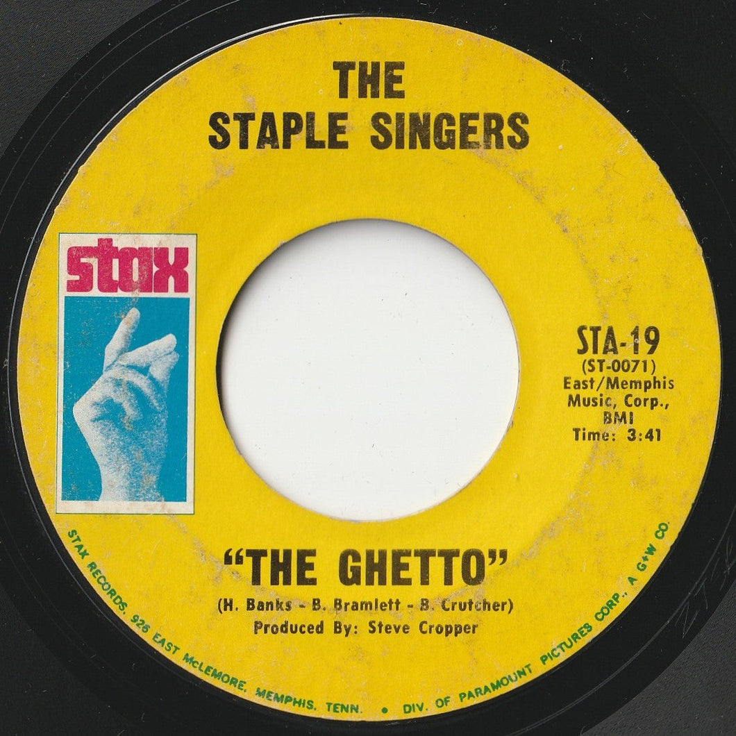 Staple Singers - The Ghetto / Got To Be Some Changes Made (7 inch Record / Used)