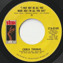 Load image into Gallery viewer, Carla Thomas - Sugar / I May Not Be All You Want (But I&#39;m All You Got) (7 inch Record / Used)
