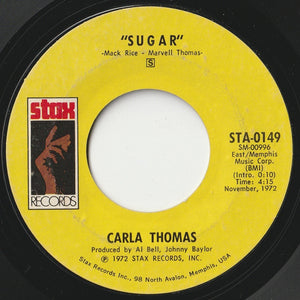 Carla Thomas - Sugar / I May Not Be All You Want (But I'm All You Got) (7 inch Record / Used)