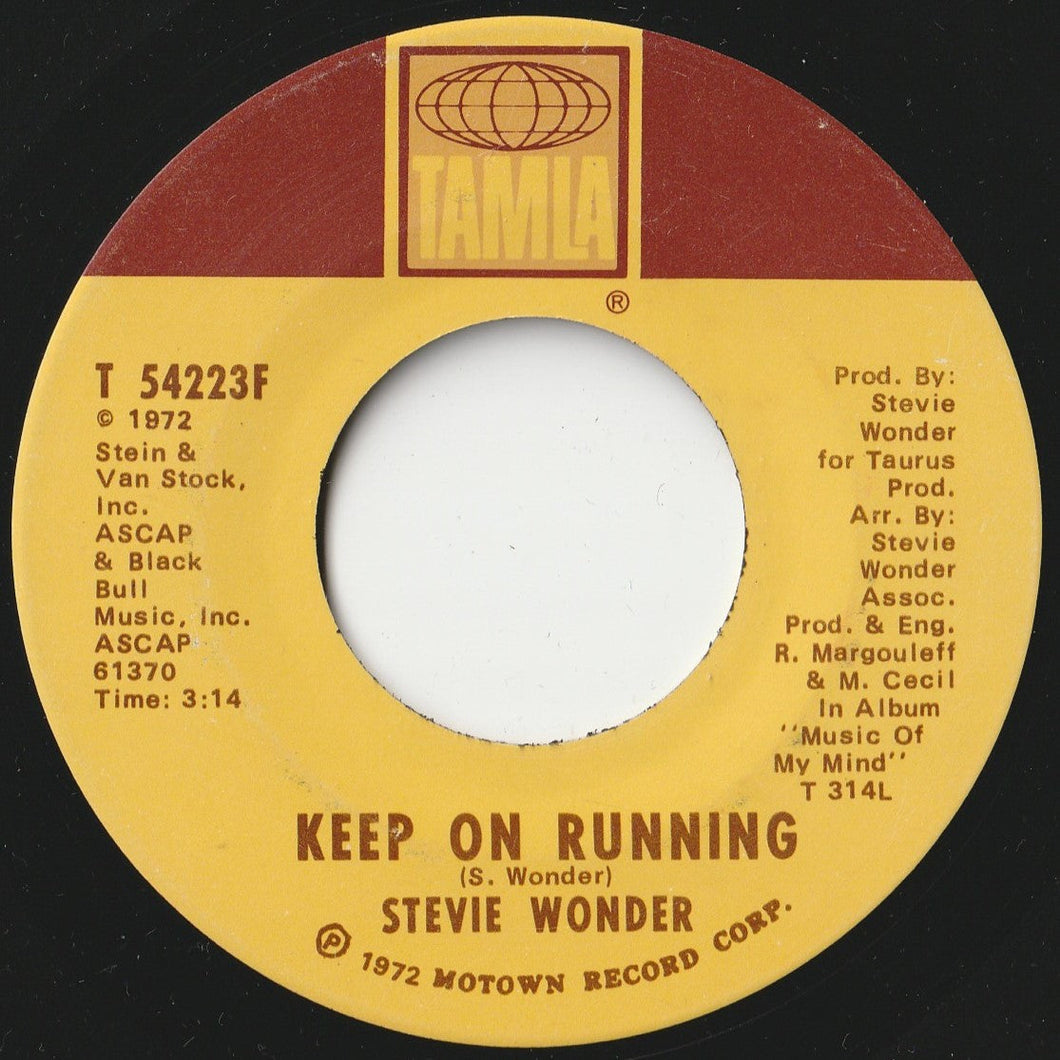 Stevie Wonder - Keep On Running / Evil (7 inch Record / Used)