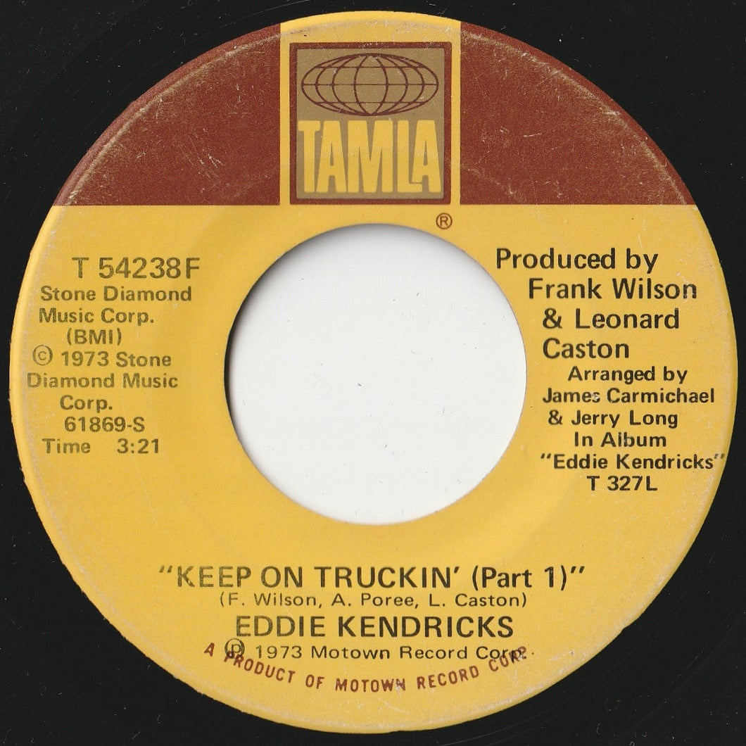 Eddie Kendricks - Keep On Truckin' / (Part 2) (7 inch Record / Used)