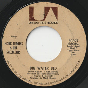 Monk Higgins, The Specialties - Gotta Be Funky / Big Water Bed (7 inch Record / Used)