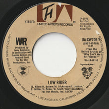 画像をギャラリービューアに読み込む, War - Low Rider / So (7 inch Record / Used)
