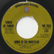 画像をギャラリービューアに読み込む, Tower Of Power - Down To The Night Club / What Happened To The World That Day (7 inch Record / Used)
