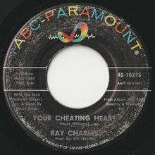 Load image into Gallery viewer, Ray Charles - Your Cheating Heart / You Are My Sunshine (7 inch Record / Used)
