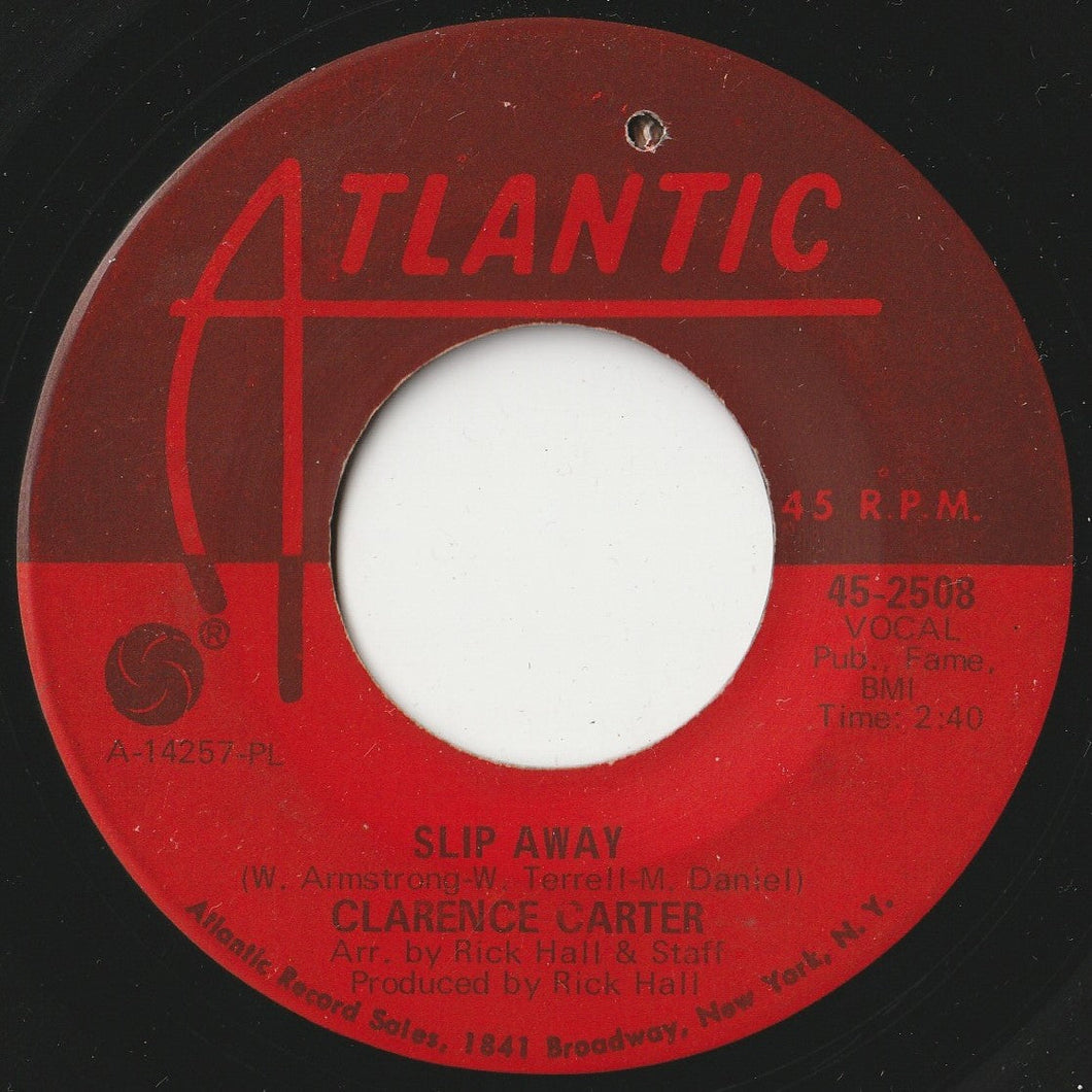 Clarence Carter - Slip Away / Funky Fever (7 inch Record / Used)