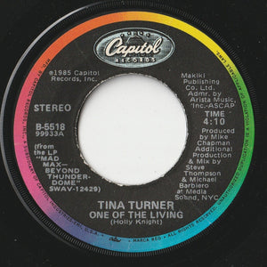 Tina Turner - One Of The Living / (Dub Version) (7 inch Record / Used)