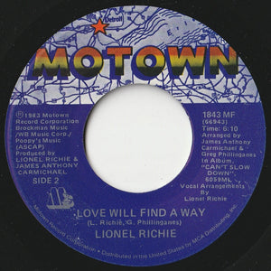 Lionel Richie - Dancing On The Ceiling / Love Will Find A Way (7 inch Record / Used)