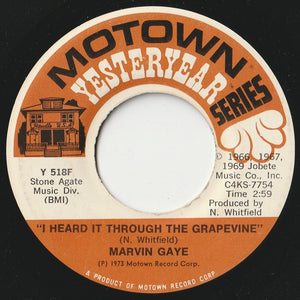 Marvin Gaye - I Heard It Through The Grapevine / You (7 inch Record / Used)