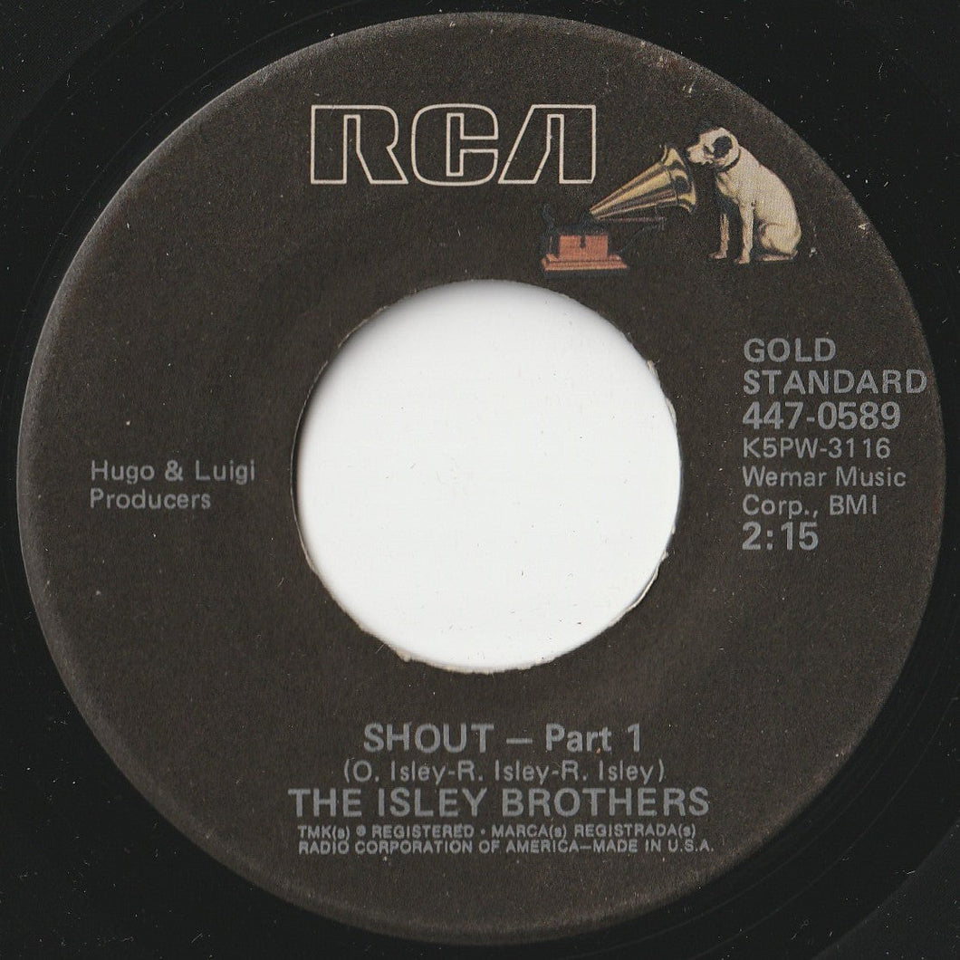 Isley Brothers - Shout (Part 1) / (Part 2) (7 inch Record / Used)