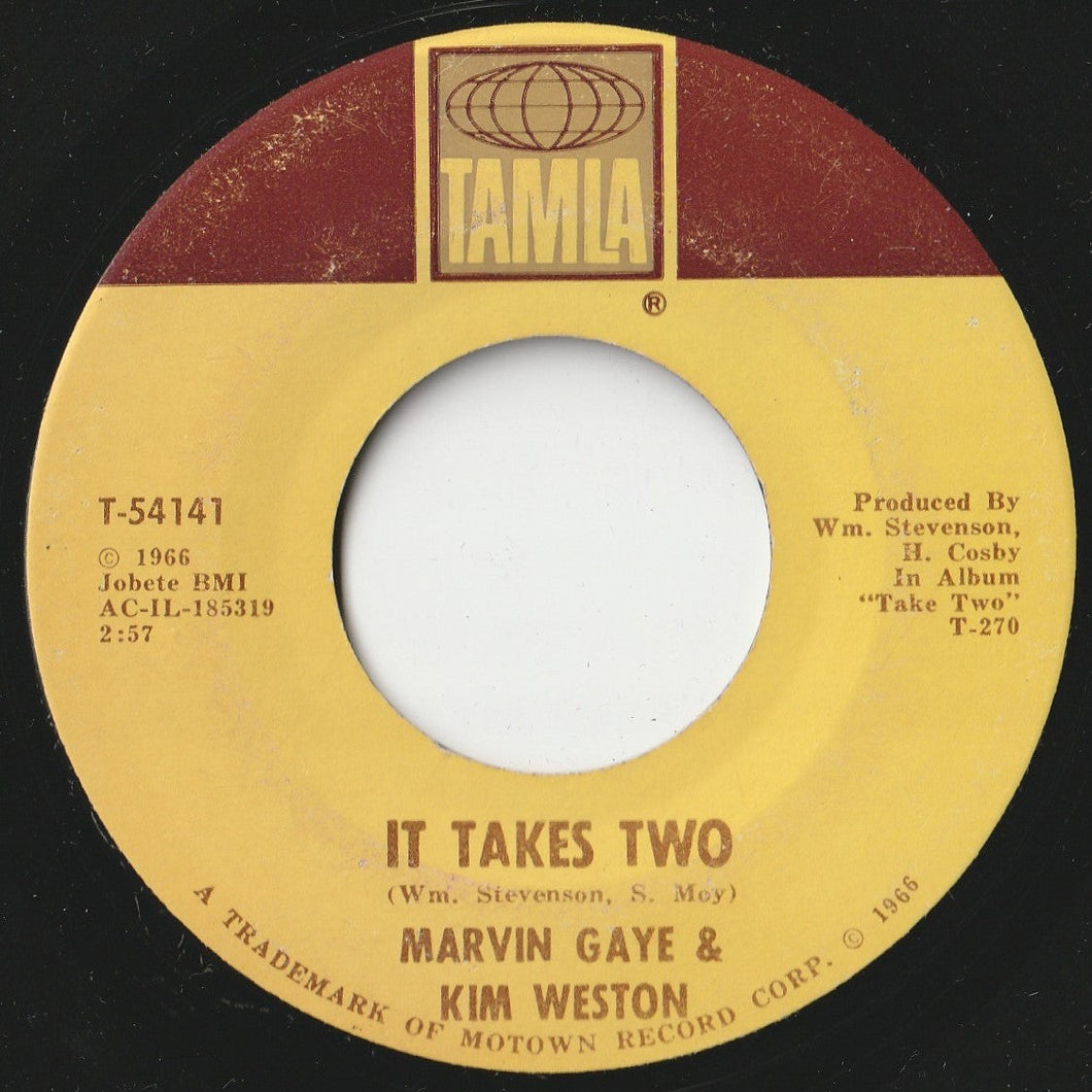 Marvin Gaye, Kim Weston - It Takes Two / It's Got To Be A Miracle (7 inch Record / Used)