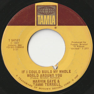 Marvin Gaye, Tammi Terrell - If I Could Build My Whole World Around You / If This World Were Mine (7 inch Record / Used)