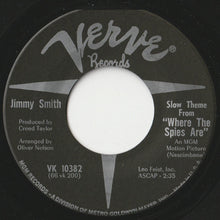 画像をギャラリービューアに読み込む, Jimmy Smith - Theme From &quot;Where The Spies Are&quot; / Slow Theme From &quot;Where The Spies Are&quot; (7 inch Record / Used)
