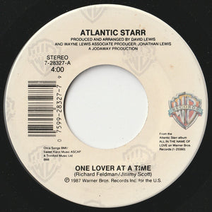 Atlantic Starr - One Lover At A Time / I'm In Love (7 inch Record / Used)