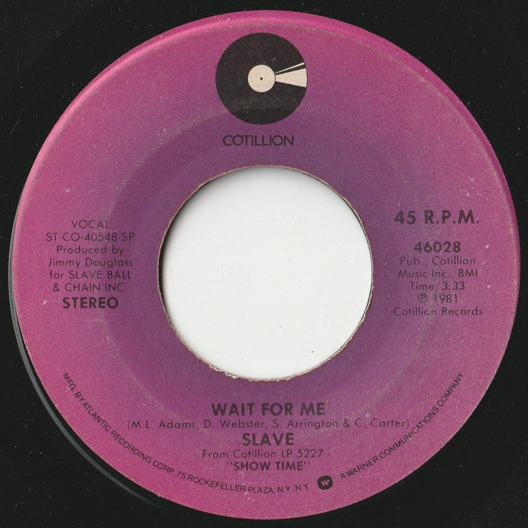 Slave - Wait For Me / Steal Your Heart (7 inch Record / Used)