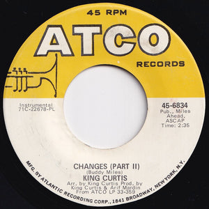 King Curtis - Changes (Part 1) / (Part 2) (7 inch Record / Used)