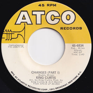 King Curtis - Changes (Part 1) / (Part 2) (7 inch Record / Used)