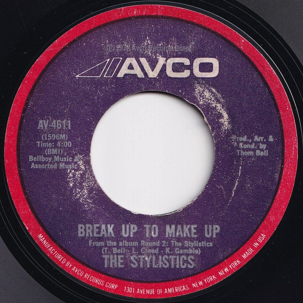 Stylistics - Break Up To Make Up / You And Me (7 inch Record / Used)