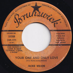 Jackie Wilson - Your One And Only Love / Please Tell Me Why (7 inch Record / Used)