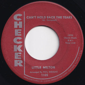 Little Milton - We're Gonna Make It / Can't Hold Back The Tears (7 inch Record / Used)