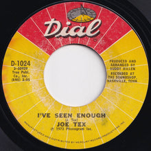 Load image into Gallery viewer, Joe Tex - Trying To Win Your Love / I&#39;ve Seen Enough (7 inch Record / Used)
