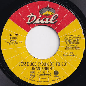 Jean Knight - Jesse Joe (You Got To Go) / Dirt (7 inch Record / Used)