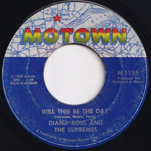 Supremes - Love Child / Will This Be The Day (7 inch Record / Used)