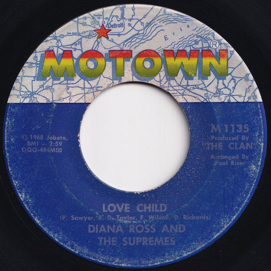 Supremes - Love Child / Will This Be The Day (7 inch Record / Used)