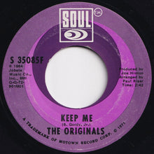 Load image into Gallery viewer, Originals - Keep Me / A Man Without Love (7 inch Record / Used)
