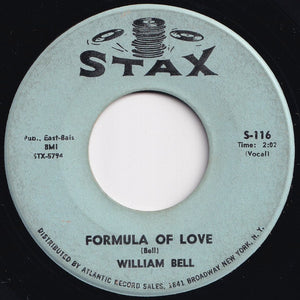 William Bell - You Don't Miss Your Water / Formula Of Love (7 inch Record / Used)