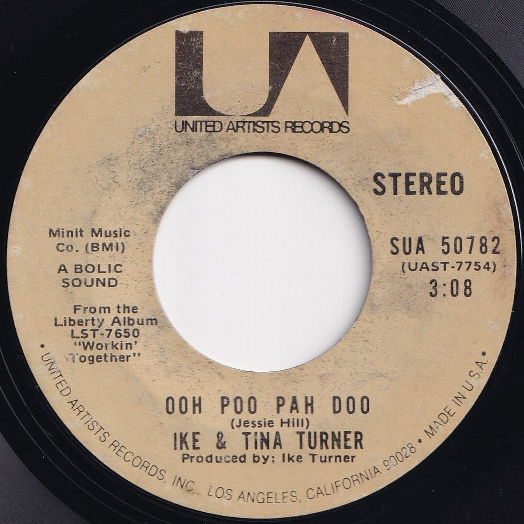 Ike & Tina Turner - Ooh Poo Pah Doo / I Wanna Jump (7 inch Record / Used)