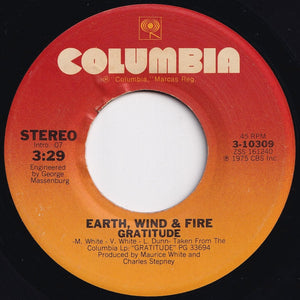 Earth, Wind & Fire - Can't Hide Love / Gratitude (7 inch Record / Used)