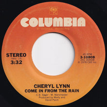 Load image into Gallery viewer, Cheryl Lynn - Got To Be Real / Come In From The Rain (7 inch Record / Used)
