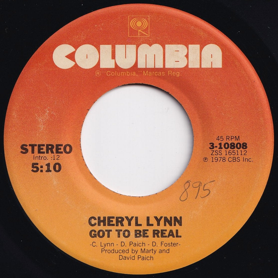 Cheryl Lynn - Got To Be Real / Come In From The Rain (7 inch 